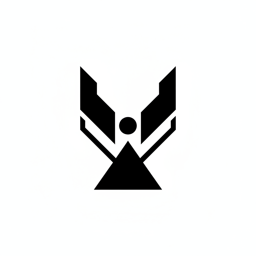 Minimal performance icon representing strength, balance, and support.
Abstract athletic symbol with a clean geometric outline.
Flat, modern style with no text or gradients.
Designed for sports gear and injury prevention brands black and white.